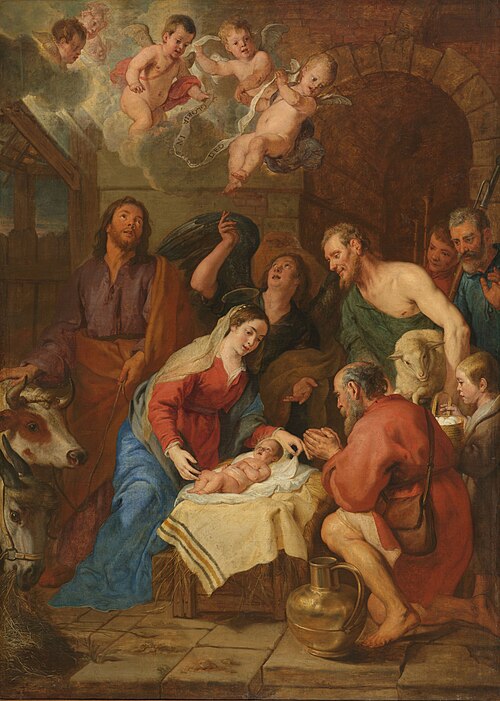 L'adoration des bergers, 1650, Gaspard de Crayer