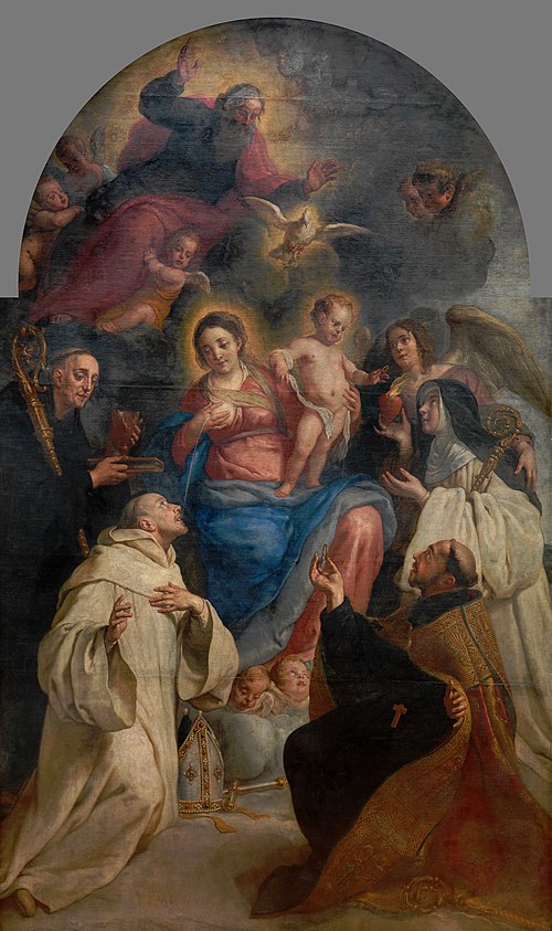Lactatio of Saint Bernard of Clairvaux, 1659, Gaspard de Crayer