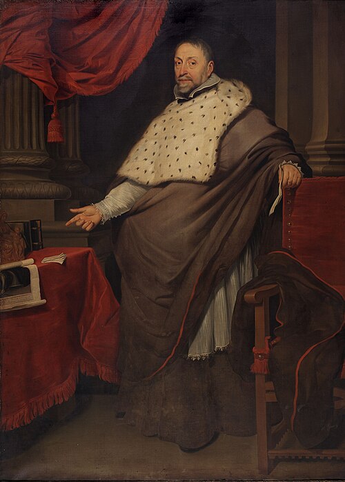 Portrait de l'Evêque Antoine Triest, 1628, Gaspard de Crayer