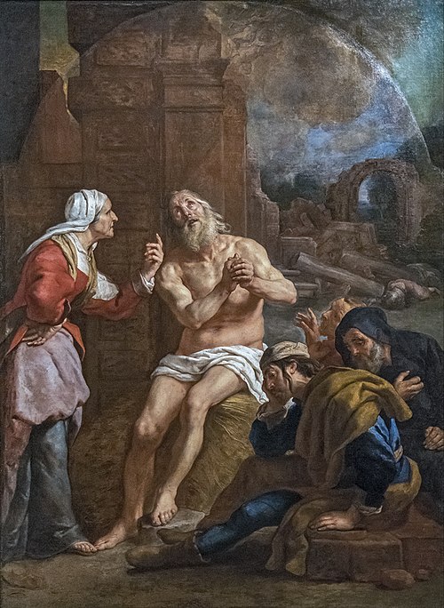 Job on the manure pile, 1619, Gaspar de Crayer