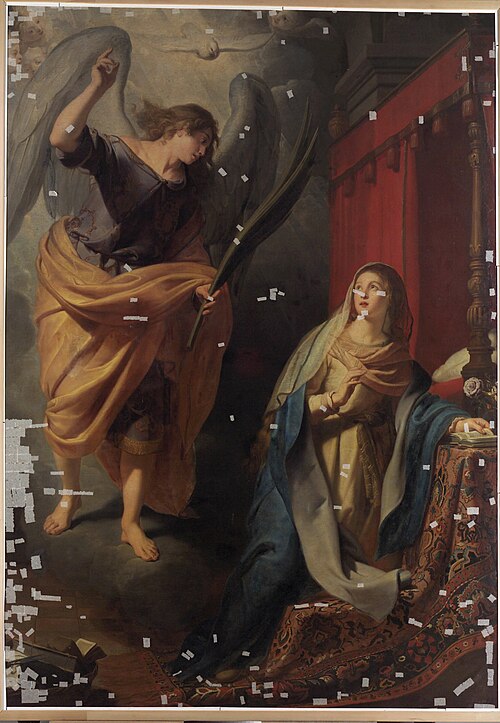 The Annunciation, 1620, Gaspar de Crayer