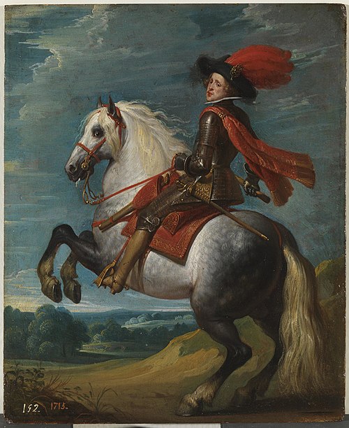 Felipe IV a caballo, 1628, Gaspar de Crayer