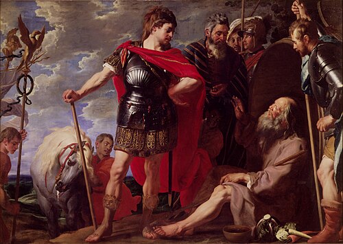 Alexander and Diogenes, 1627, Gaspar de Crayer
