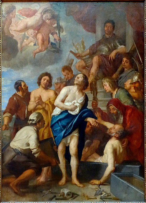 Le martyre des quatre couronnés, 1642, Gaspar de Crayer