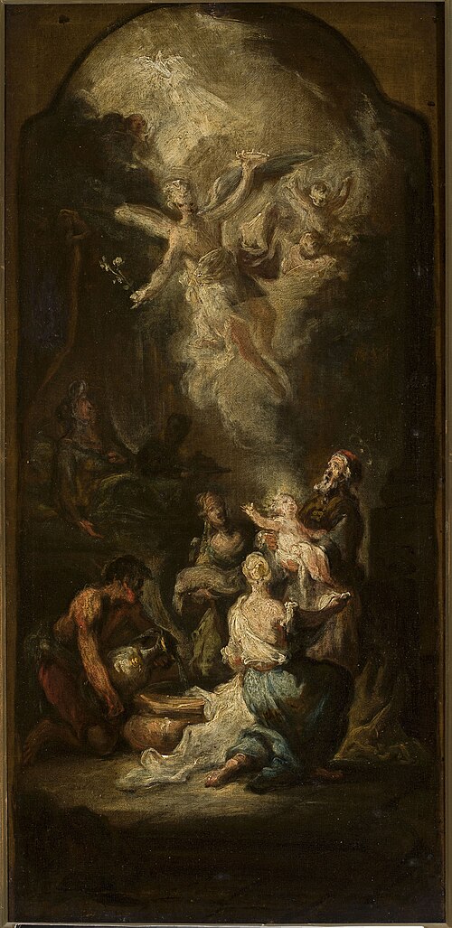 Nativity of St. John, , Martin Johann Schmidt