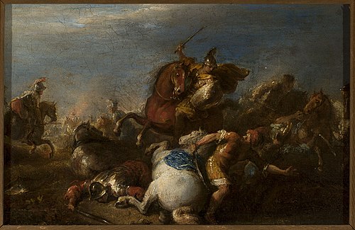 Battle, , Martin Johann Schmidt