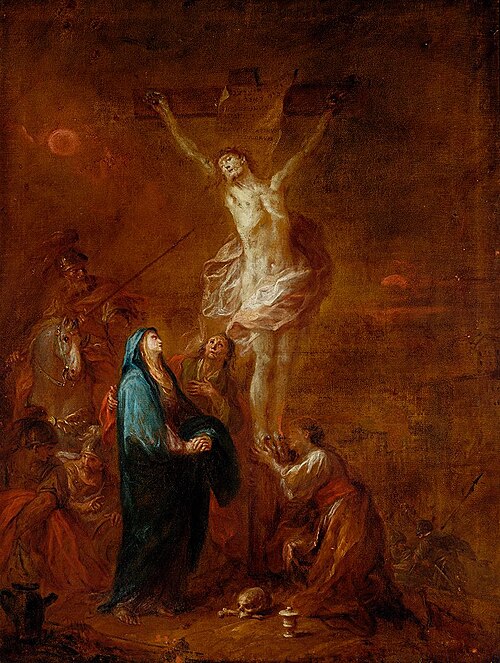 Christus am Kreuz, 1780, Martin Johann Schmidt