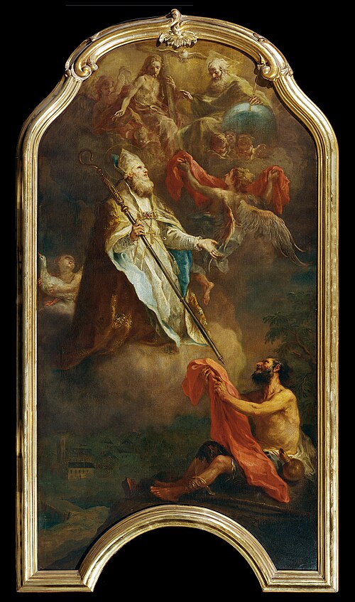 Der heilige Martin, 1772, Martin Johann Schmidt