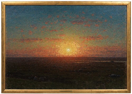 The Heath at Sunset, 1909, Per Ekström