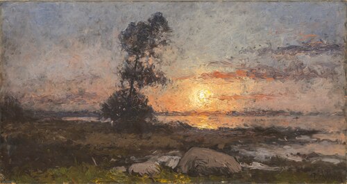 Sunset, 1899, Per Ekström