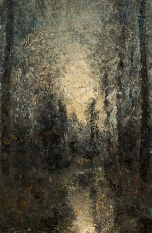 Sunlight Shimmering through the Trees, 1918, Per Ekström