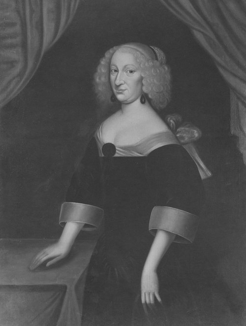 Maria Eleonora, 1599-1655, drottning av Sverige prinsessa av Brandenburg, 1650, Jacob Heinrich Elbfas