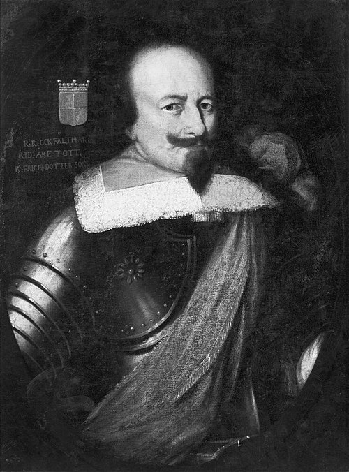 Åke Tott of Sjundby (1598-1640), count, field marshal, married to 1. baroness Sigrid Bielke 2. count, , Jacob Heinrich Elbfas
