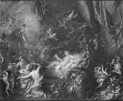 Venus and Mars, 1725, Ottmar Elliger