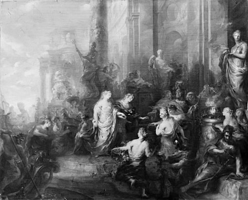 Mythological Scene, 1708, Ottmar Elliger