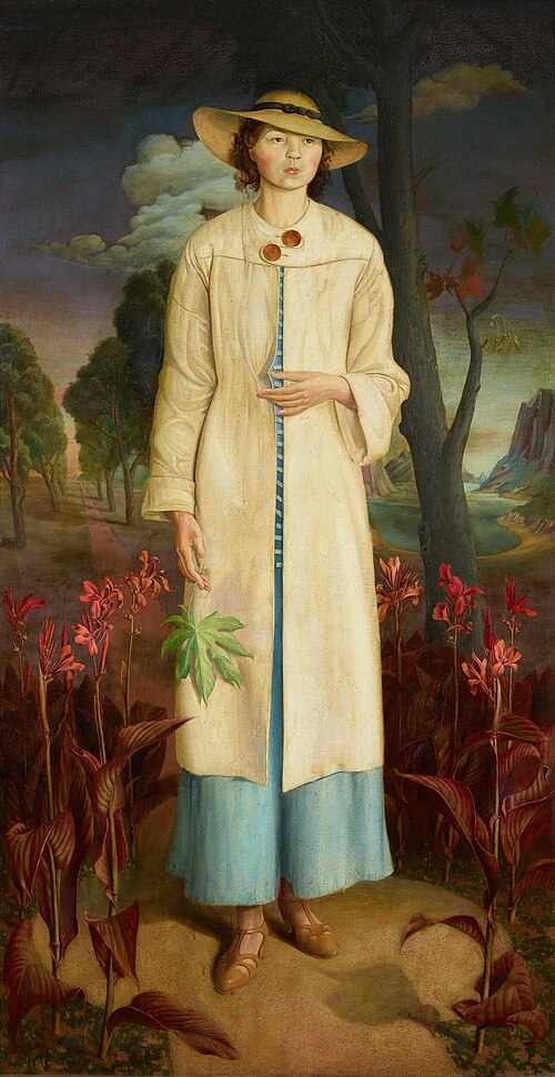 Portrait of Margaret Camilla Leiteritz, 1935, Wilhelm Dodel