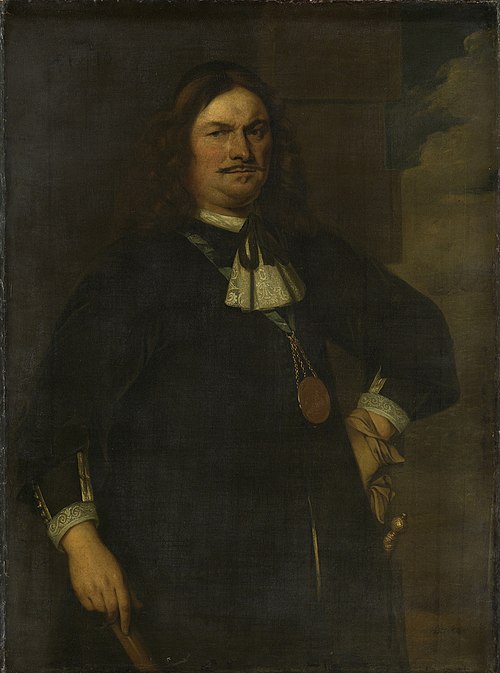 Adriaen Banckert, Vice Admiral of Zeeland, 1670, Hendrick Berckman