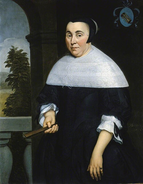 Portrait of Anna van Gelder, 1664, Hendrick Berckman