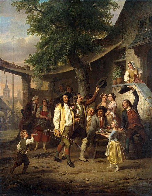 Archer the Winner, 1851, Henri Joseph Dillens