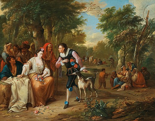 The Story of Constance and Don Juan, 1710, Hendrik Carré