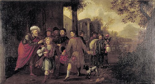 Joseph sold by his brothers, 1697, Hendrik Carré