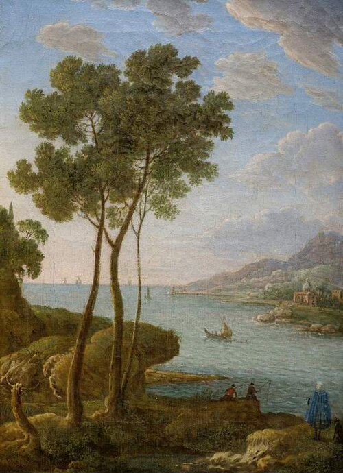 Scène côtière, 1756, Hendrik Frans van Lint