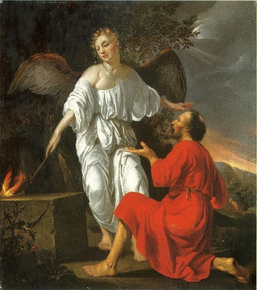 The Sacrifice of Gideon., 1653, Hendrik Heerschop