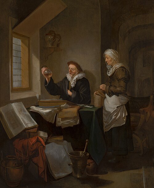 Visit to the Doctor, 1668, Hendrik Heerschop