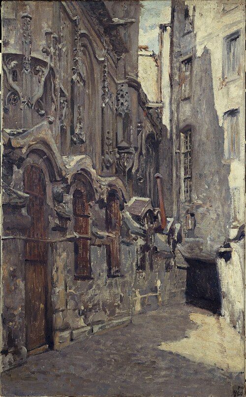 Les Charniers de l'église Saint-Gervais-Saint-Protais, 1801, Henri Dabadie