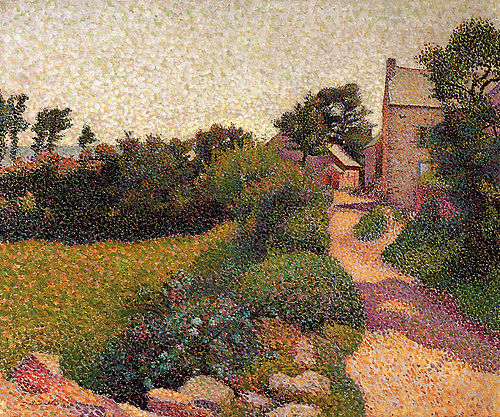The Road in Sunlight, 1887, Henri Delavallée