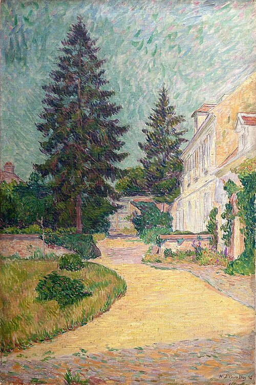 La maison familiale d'Apremont, 1892, Henri Delavallée