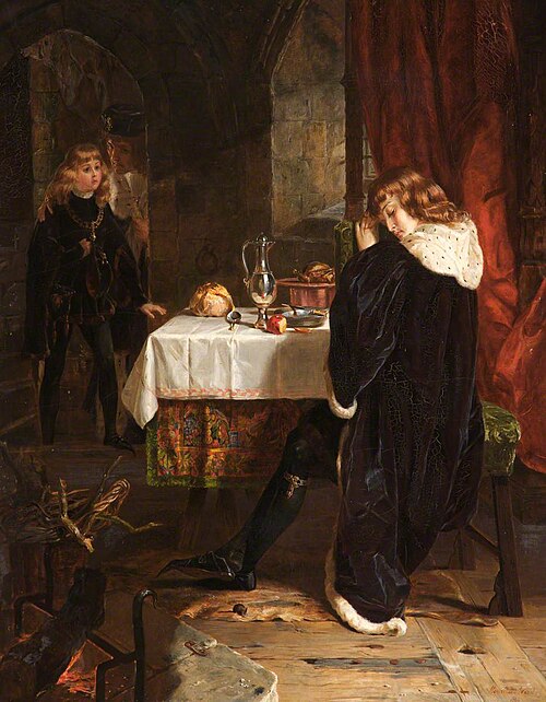 The Princes in the Tower, 1861, Henrietta Ward