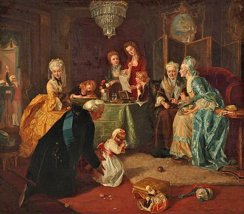 The Queens Lodge, Windsor, in 1786, 1872, Henrietta Ward