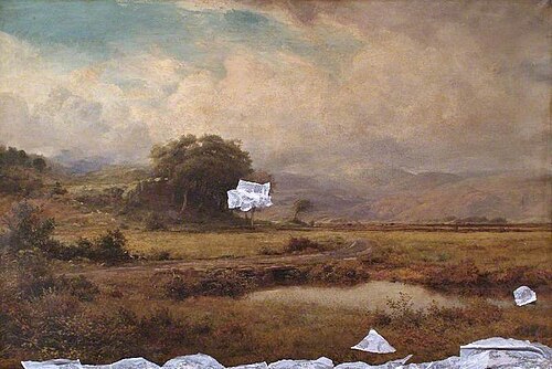 The Side of the Moor, 1872, Henry Albert Hartland