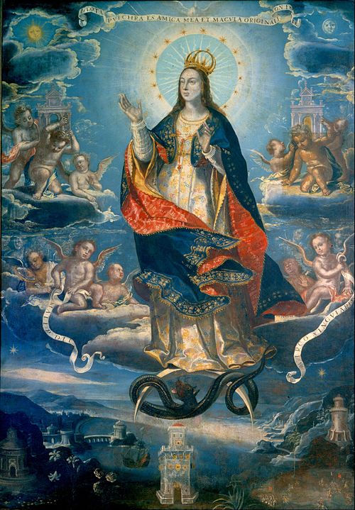 The lmmaculate Conception, 1650, Baltasar de Echave Ibía
