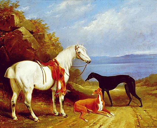 Untitled (The White Horse) Now thought to be "The Rabbit", , Henry Barraud