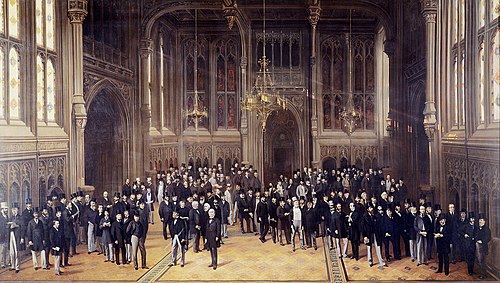 Lobby of the House of Commons, 1872–1873, 1873, Henry Barraud