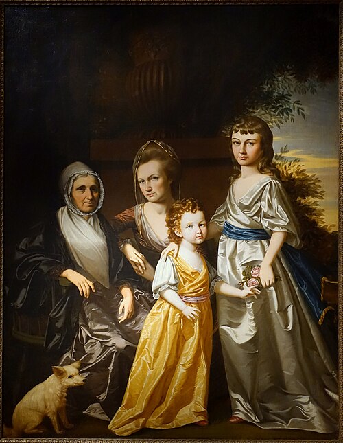 The Hartley Family, 1787, Henry Benbridge