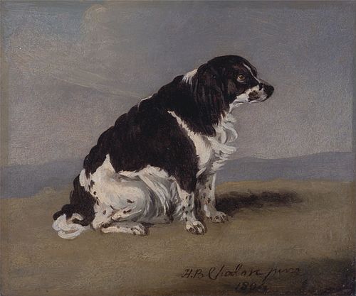 The Duchess of York's Spaniel, 1804, Henry Bernard Chalon
