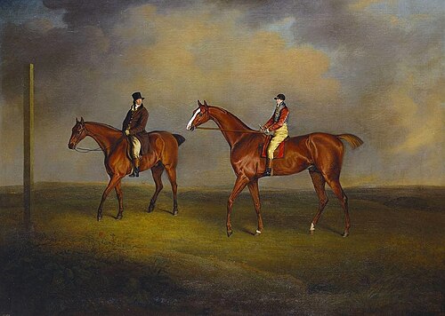 Selim with William Edwards and Mr Perren, 1808, Henry Bernard Chalon