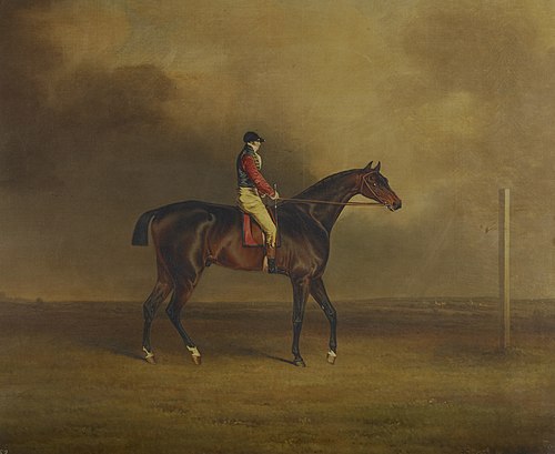 "Sir David" with Samuel Chifney, 1808, Henry Bernard Chalon