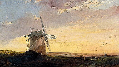 Marsh Mill, 1847, Henry Bright