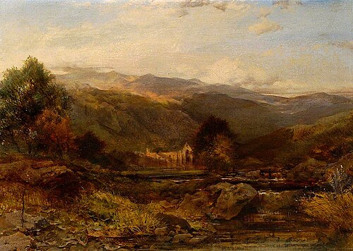 Tintern Abbey, 1866, Henry Bright