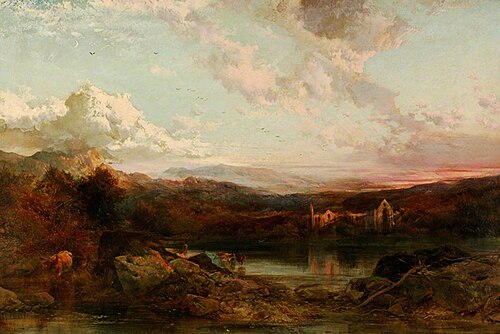 Tintern Abbey, Monmouthshire, 1867, Henry Bright
