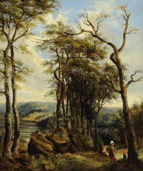 Woody Landscape, , Henry Bright