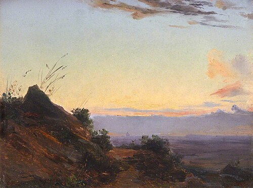 Evening, 1852, Henry Bright