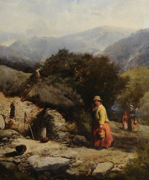 Landscape with Figures, , Henry Bright