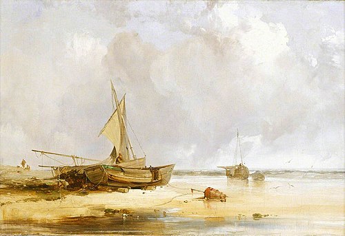 On the French coast, , Henry Bright