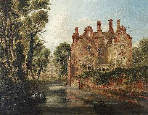 Landwade Hall, Cambridgeshire (after Joseph Murray Ince), 1853, Henry Bright