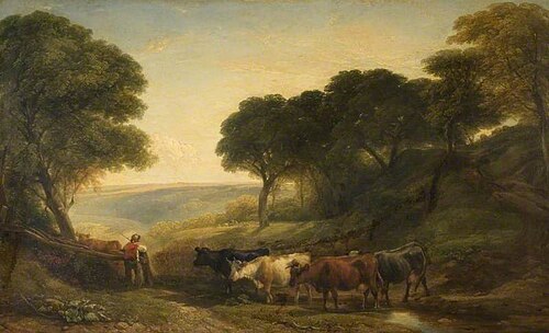 Crossing the Stream, 1847, Henry Brittan Willis